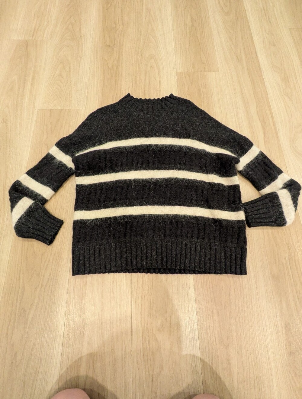 All Saints Wool Blend Striped Sweater Size Small